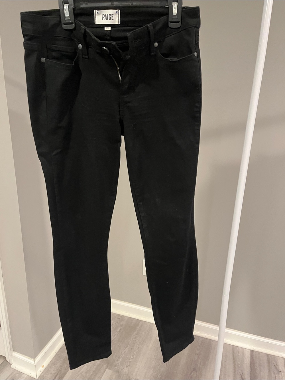 PAIGE Black Skinny Jeans
